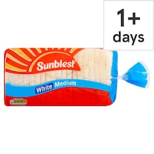 Sunblest Medium White Sliced Bread 750g