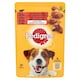 image 1 of Pedigree Complete Wet Beef and Liver Mix Food for Adult Dogs with Mince 100 g