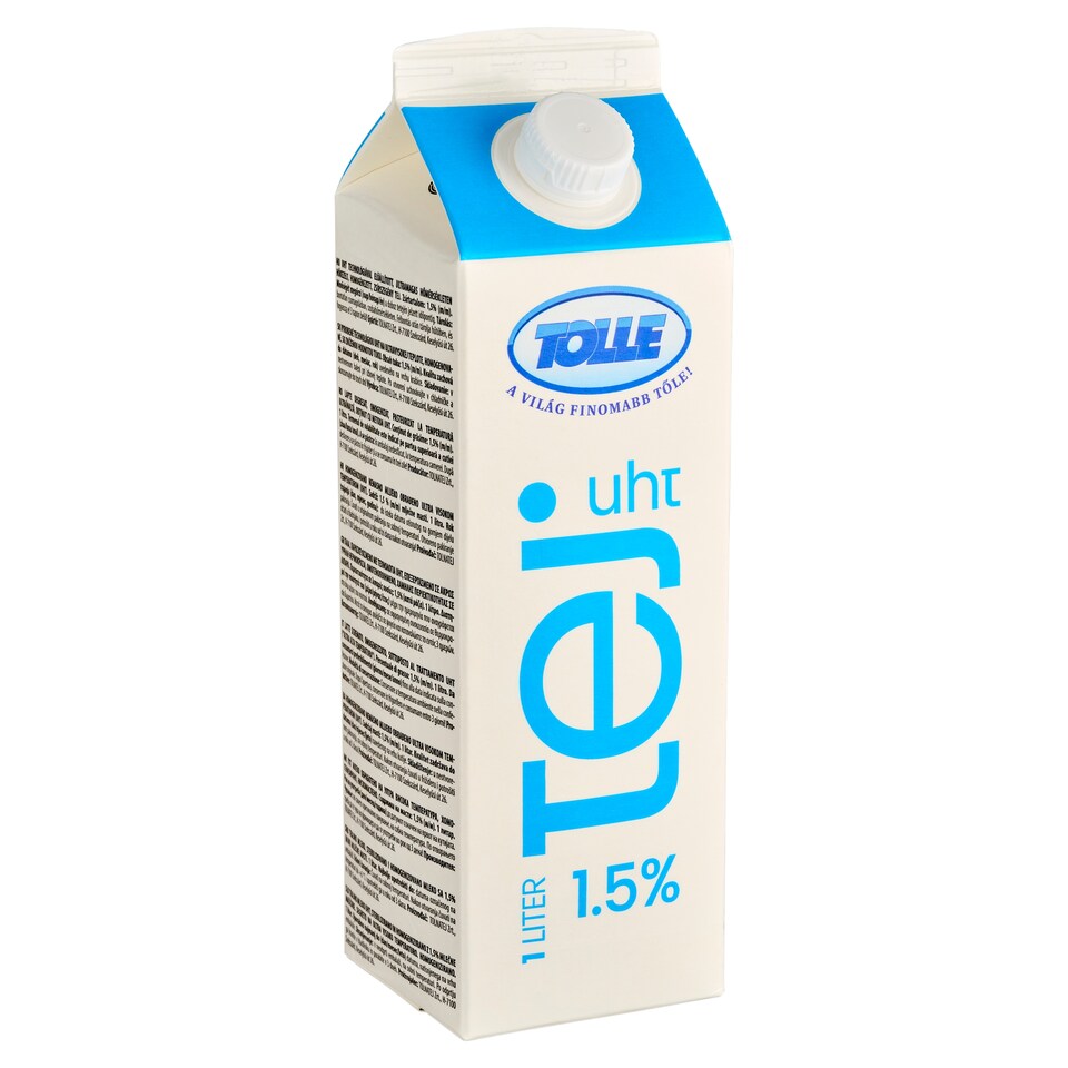 Tolle UHT zsírszegény tej 1,5% 1 l  1. kép