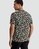 image 2 of F&F Pure Cotton Halloween Print Short Sleeved T-Shirt in Black