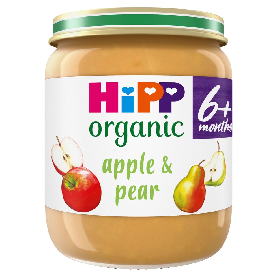 image 1 of Hipp 4 Month Organic Apple And Pear Dessert 125G Jar