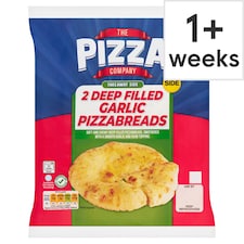 The Pizza Company Deep Filled Garlic Bread 2 Pack