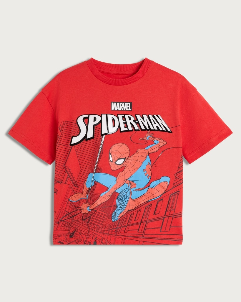 Marvel Spider-Man Far From Home Mysterio Drone Pixel T-Shirt Ufficiale Per Bambini E Adulti