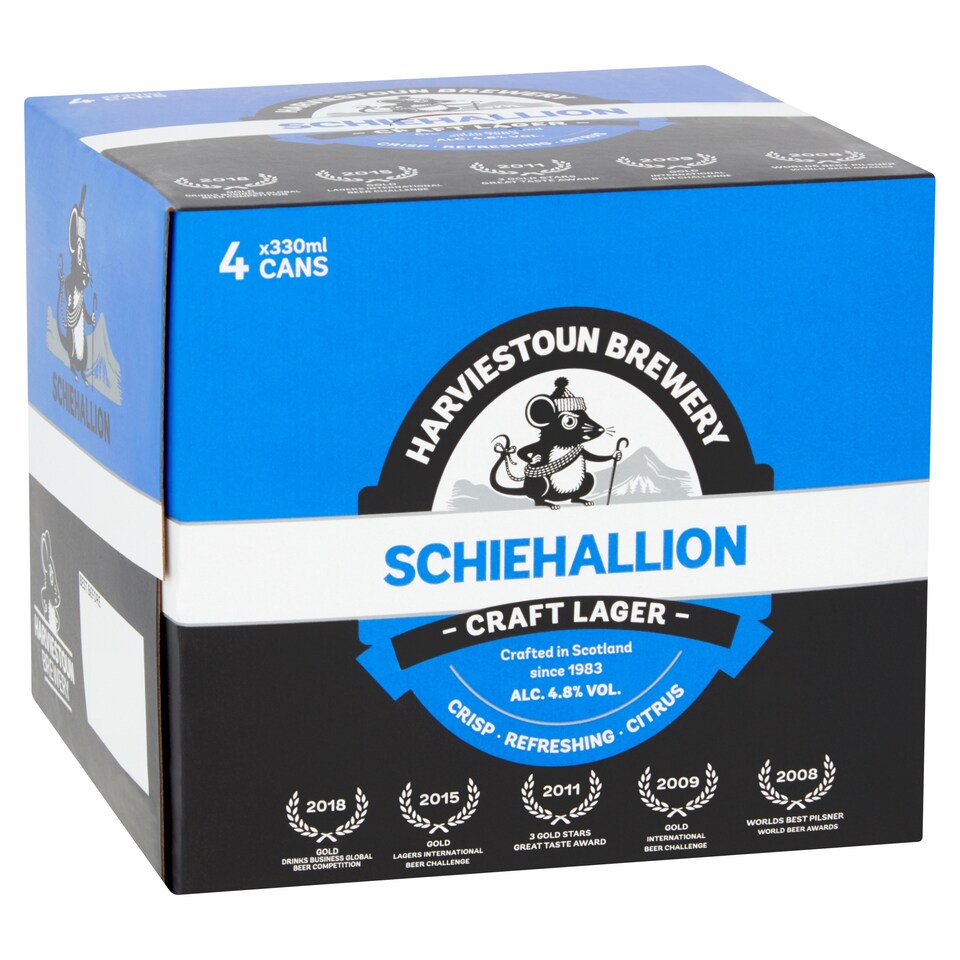 Harviestoun Schiehallion Cans 4X330ml