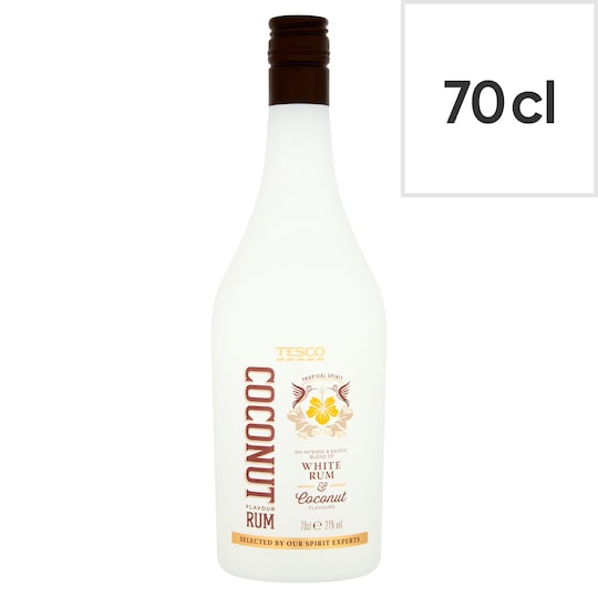 Tesco Coconut Rum 70Cl Tesco Groceries