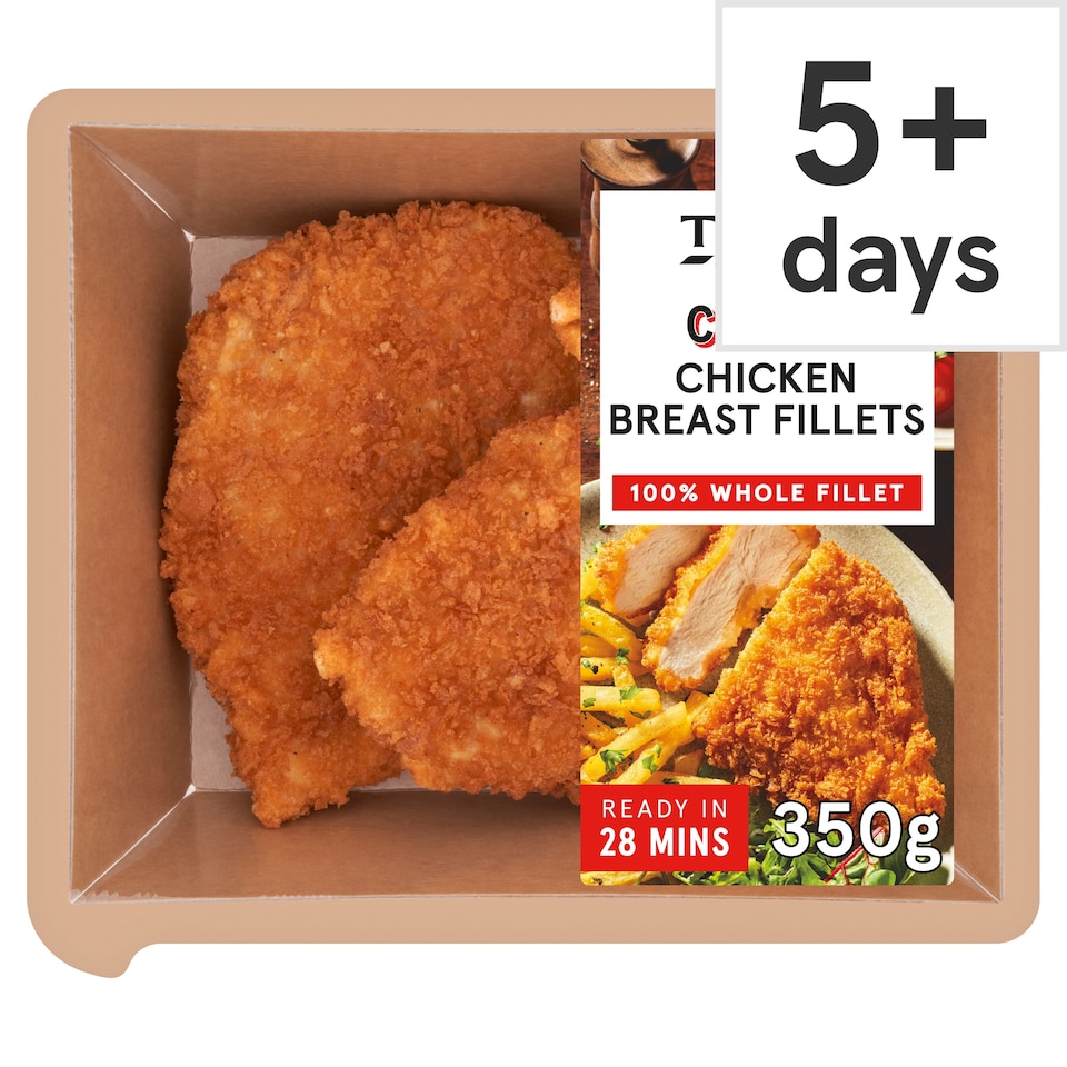 Tesco Crispy Chicken Breast Fillets 350g