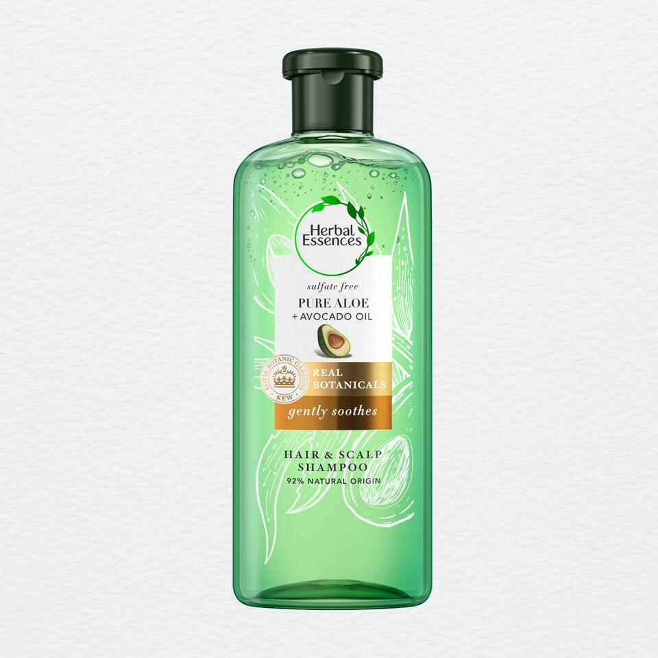 image 1 of Herbal Essences Sulfate Free Shampoo, Aloe+Avocado Oil, 380Ml