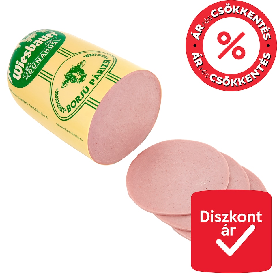Wiesbauer gluténmentes, laktózmentes borjú párizsi