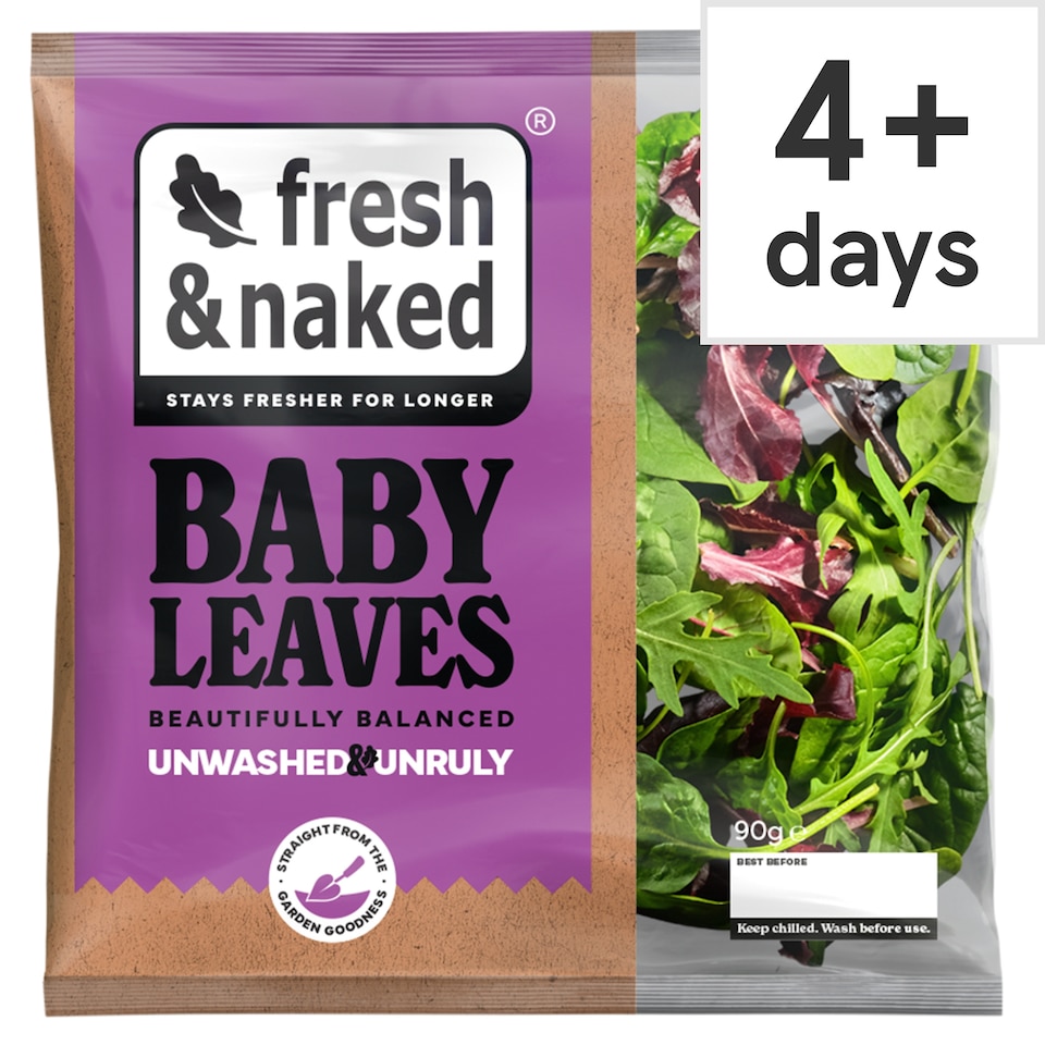Fresh & Naked Mixed Little Leaves 90G