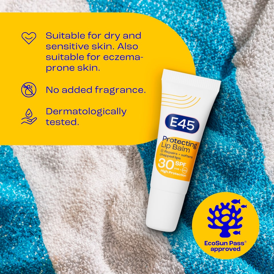 image 1 of E45 PROTECTING LIP BALM SPF30 10ML
