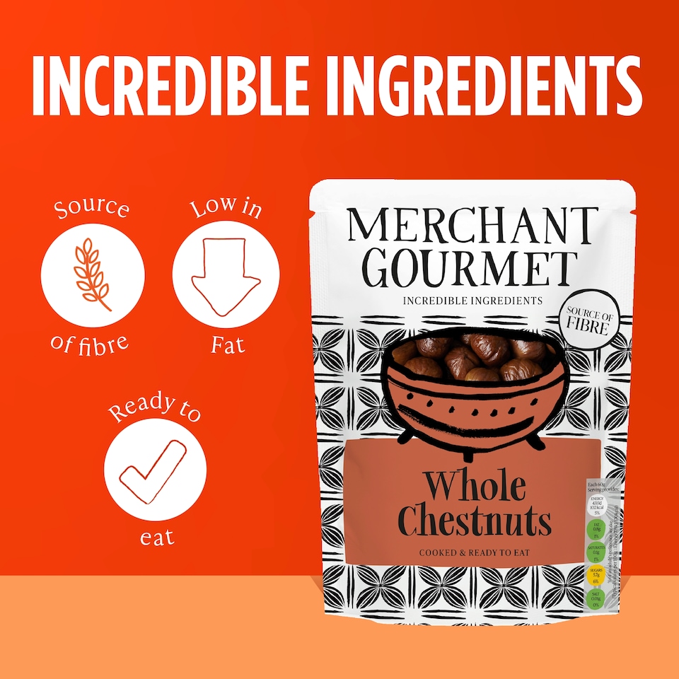 image 1 of Merchant Gourmet Whole Chestnuts 180G