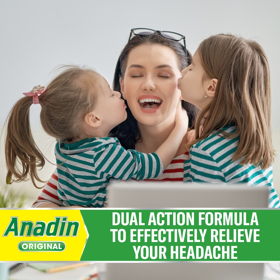 image 1 of Anadin Original Pain Relief Tablets - Aspirin, Caffeine 16s
