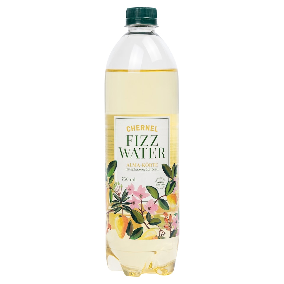 Chernel Fizz Water Apple-Pear Flavoured Carbonated Soft Drink 750 ml