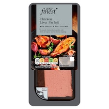 Tesco Finest Slice Chicken Liver Parfait 170G