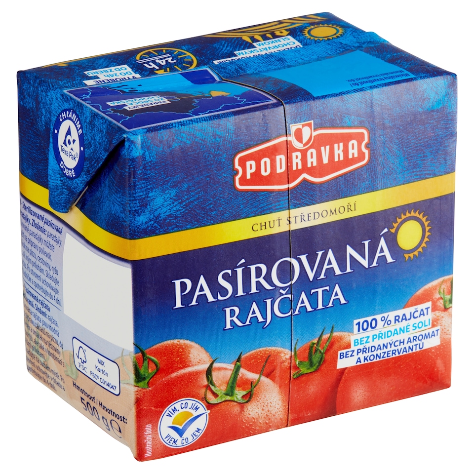 Obrázek 1 pro produkt Podravka Pasírovaná rajčata 500g
