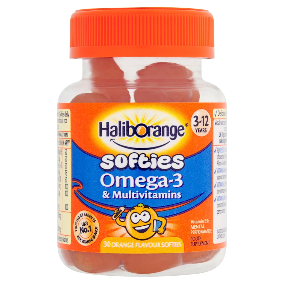 Haliborange Omega 3 & Multivitamins Softies 30s