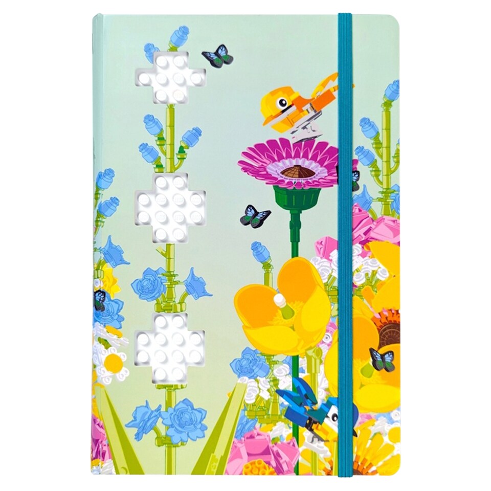 image 1 of Lego Botanical Reclaim & Recycle Notebook and Gel Pen