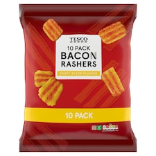 Tesco Bacon Rashers 10 Pack 190G