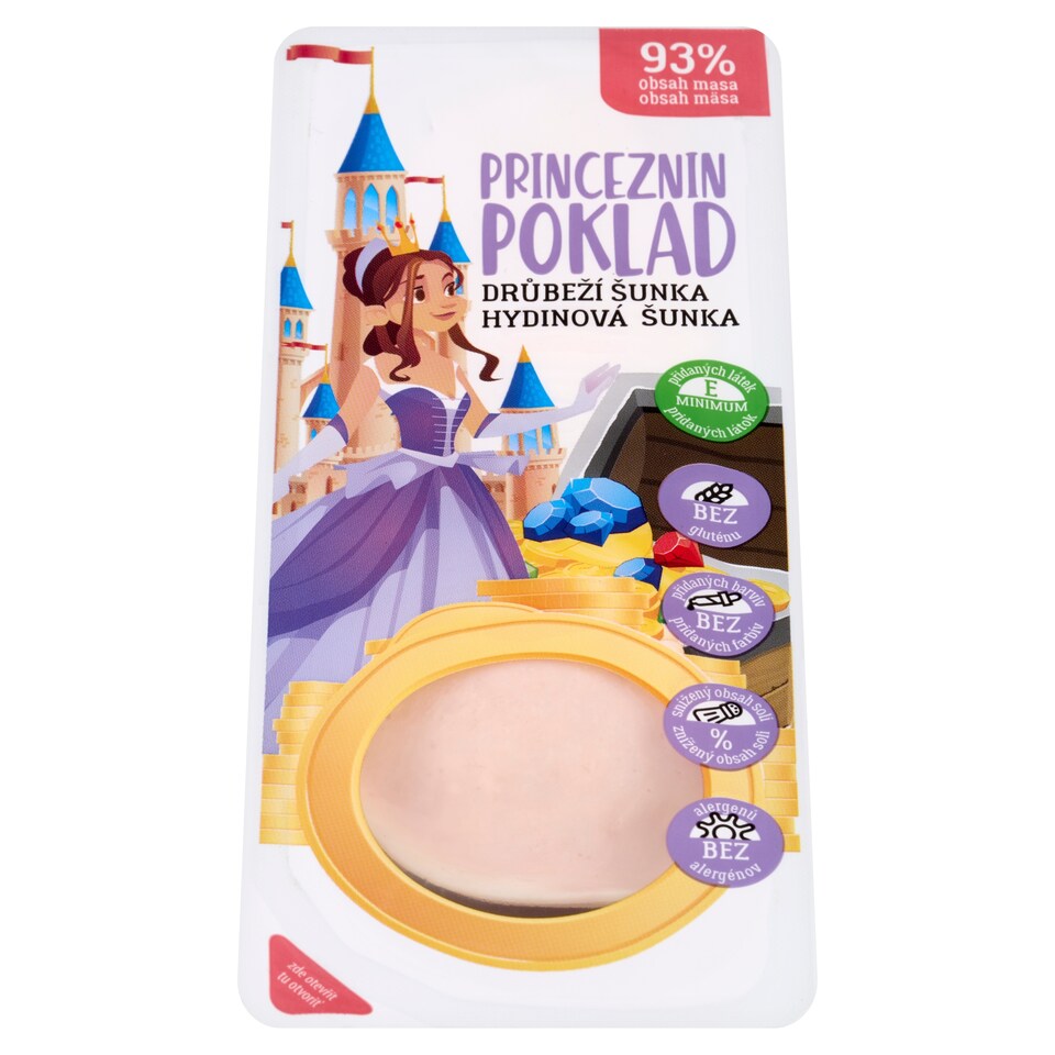 obrázok 1 z Baron Princeznin poklad šunka hydinová 100 g