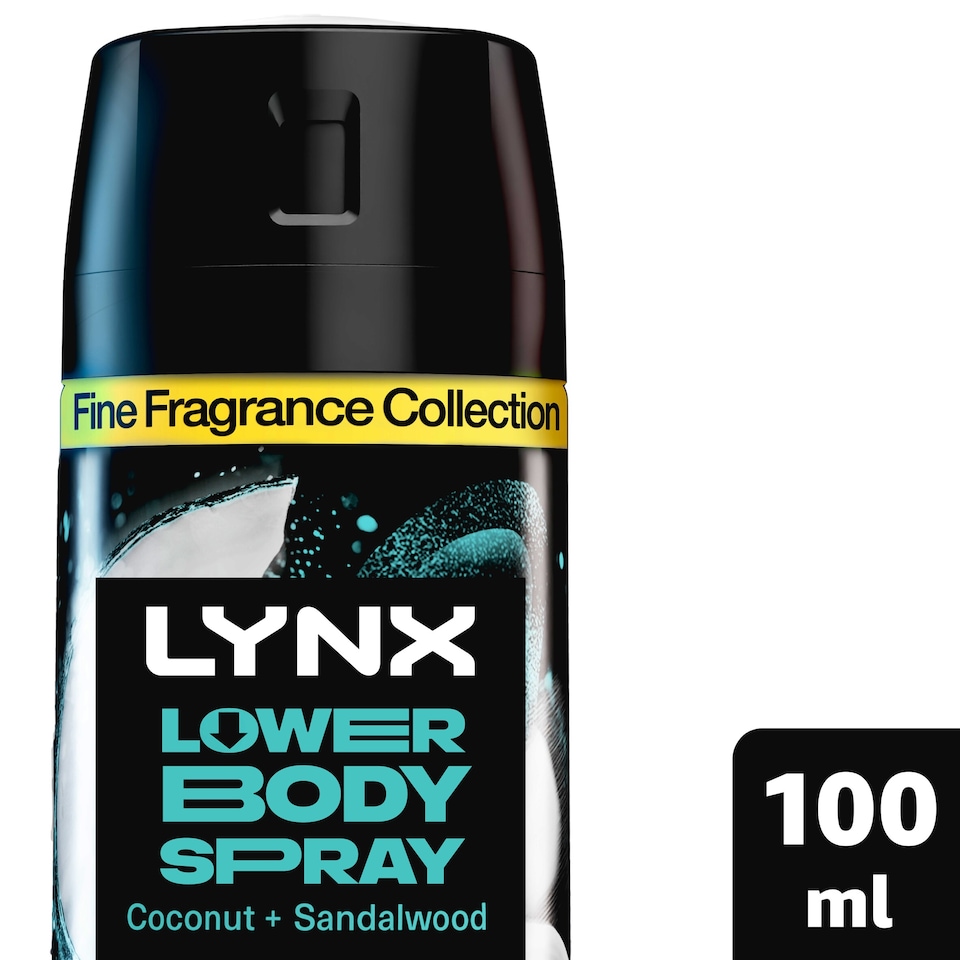 image 1 of Lynx Lower Body Spray Coconut & Sandalwood 100ml