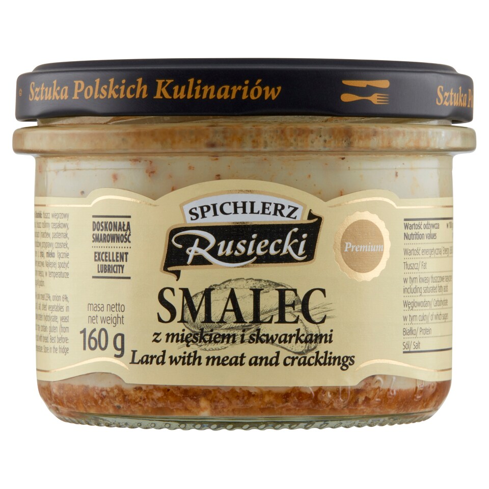 Spichlerz Smalec Z Mieskiem I Skwarkami 160G