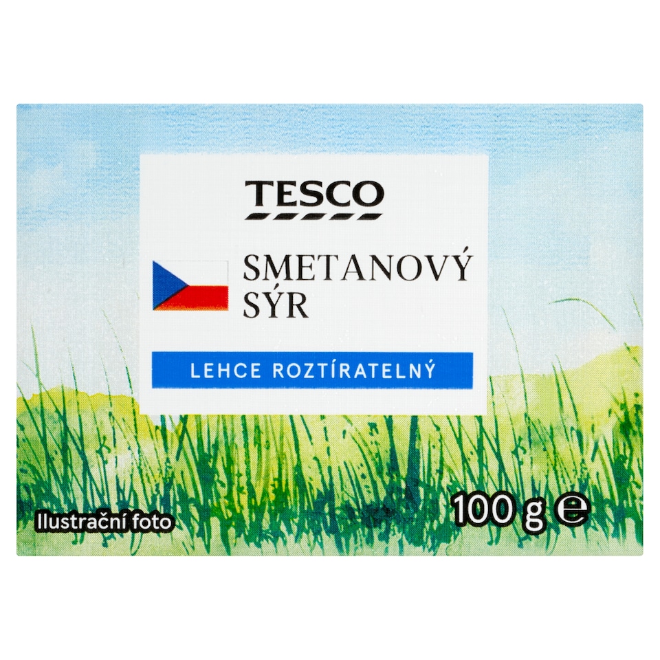 Tesco Smetanový sýr 100g