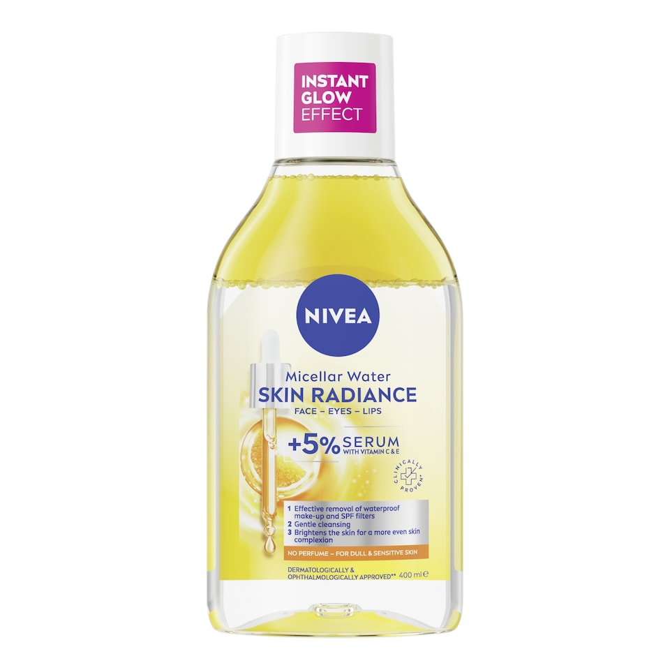 NIVEA Skin Glow Serum Infused Micellar Water 400ml