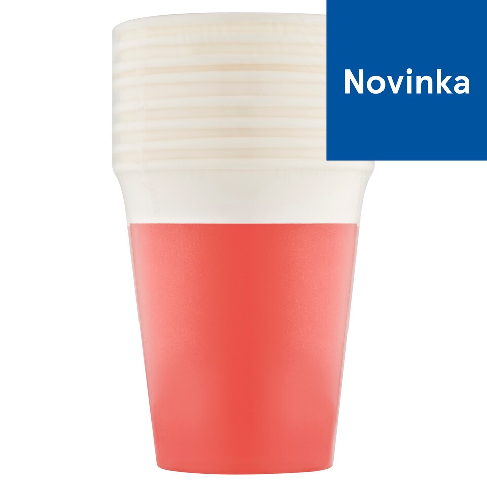 Decorata Party Červený papierový pohár 200 ml 8 ks