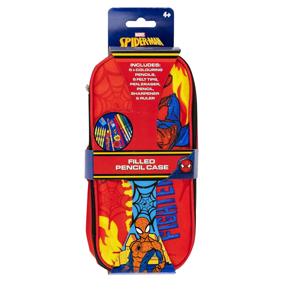 MARVEL SPIDERMAN STATIONERY PENCIL CASE