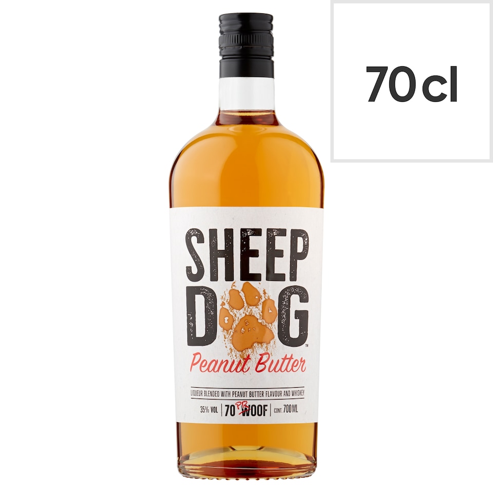 Sheep Dog Peanut Butter Whiskey Liqueur 70Cl