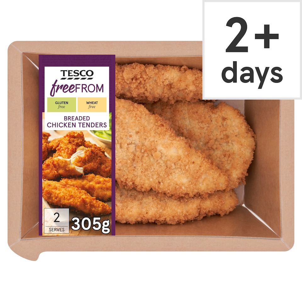 Tesco Free From Whole Fillet Chicken Tenders 305g