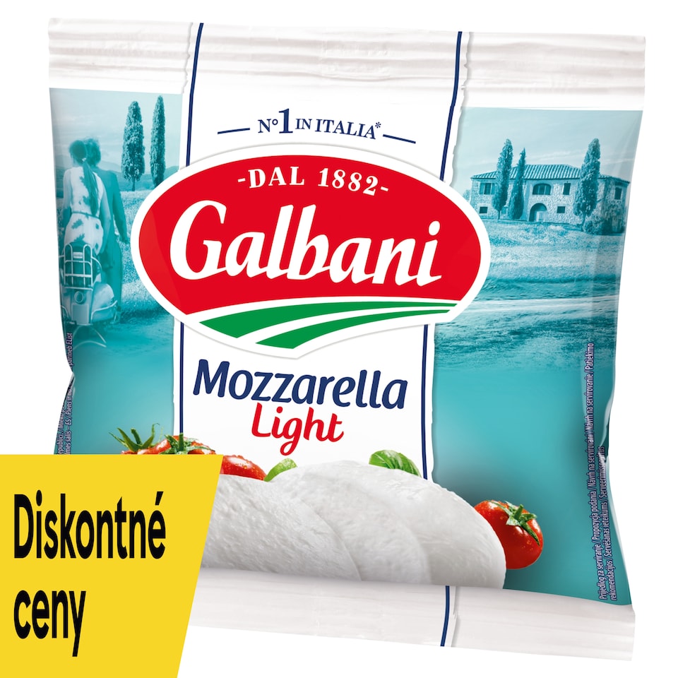 Galbani Mozzarella Light Steamed Soft Cheese 125 g