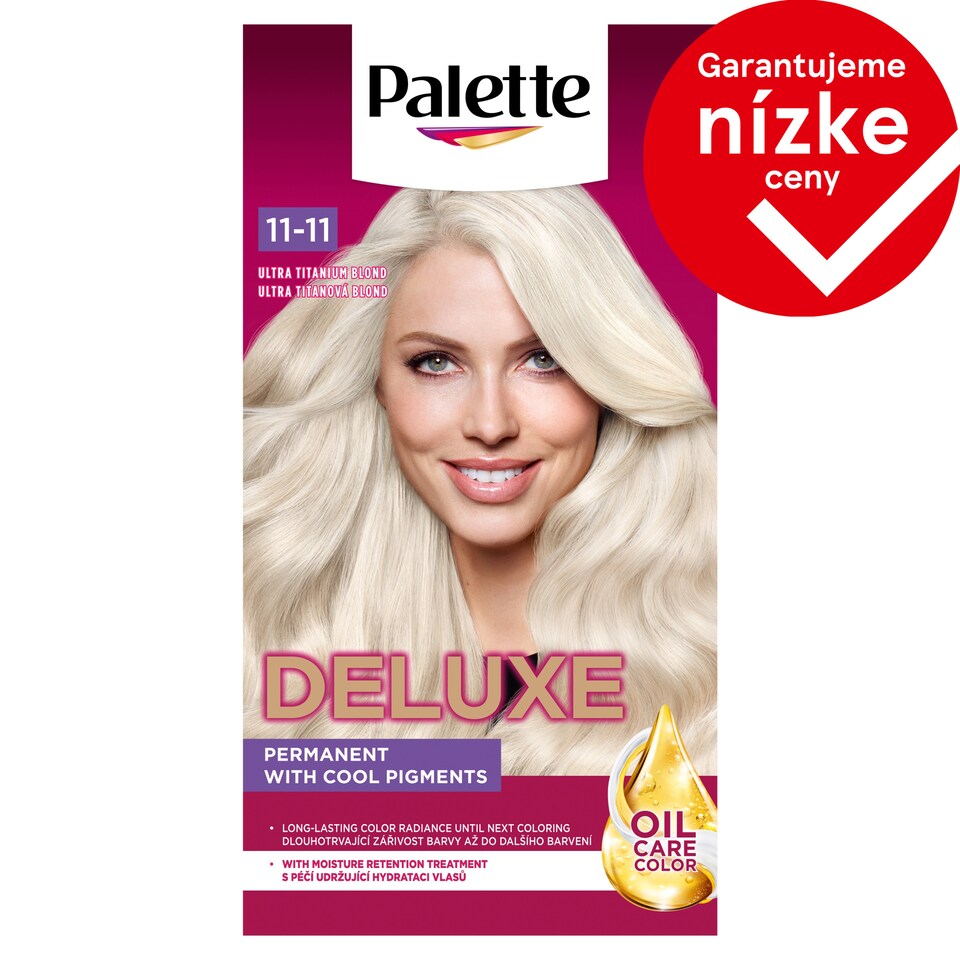 obrázok 1 z Palette Deluxe farba na vlasy Ultra titánová blond 11-11