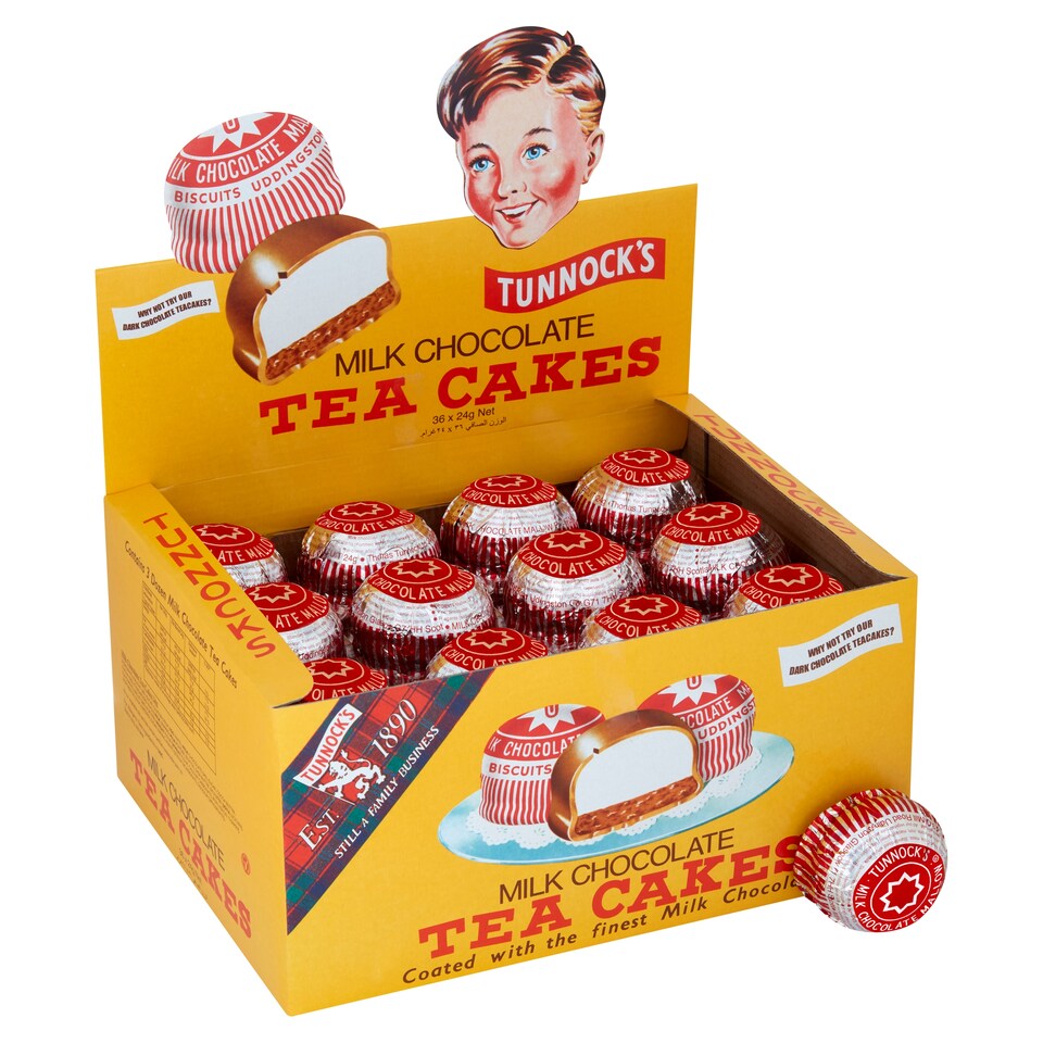 image 1 of Tunnock's Milk Chocolate Teacakes 36 Pack