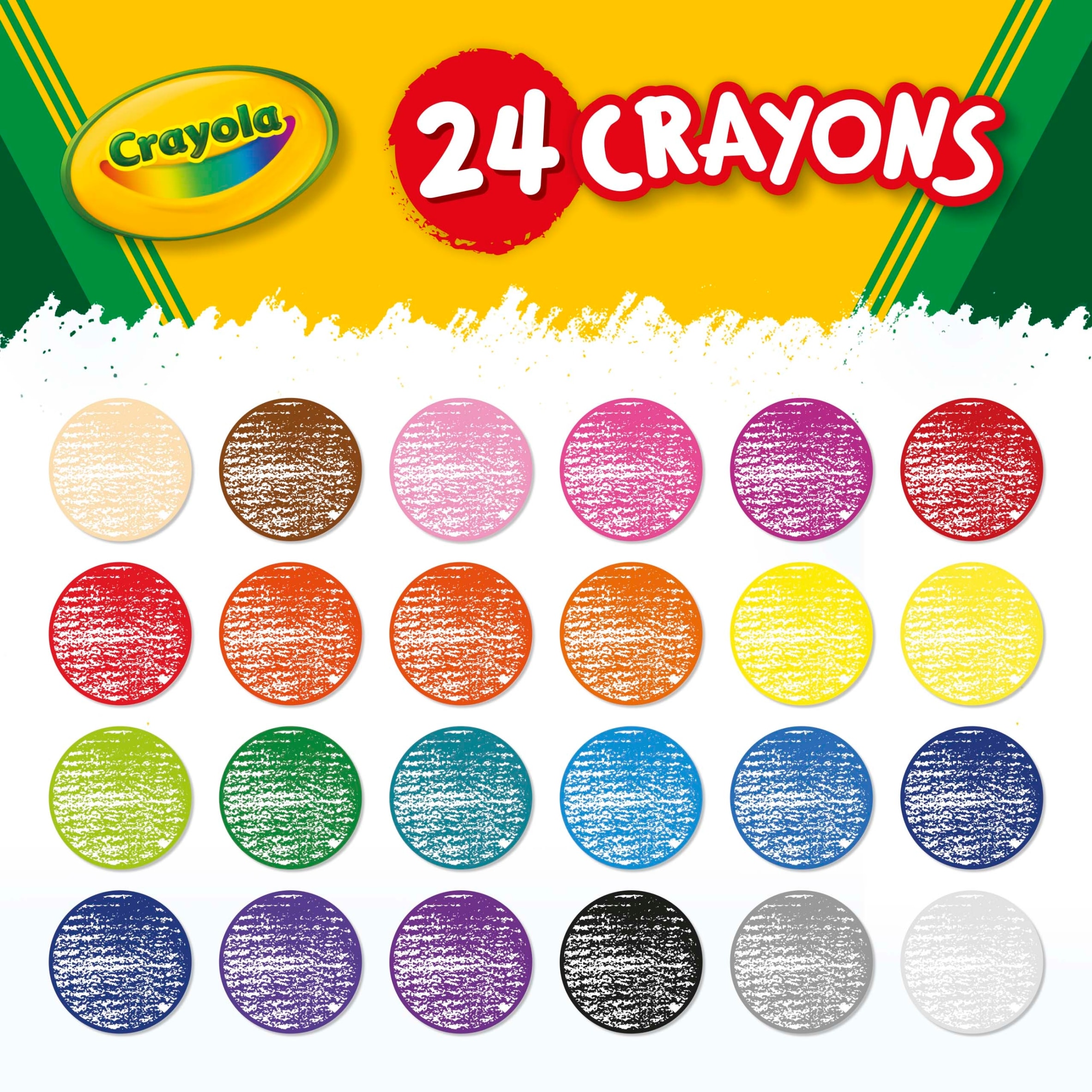 Crayón de cera metálico Crayola 24 colores - - Tienda en Crayón de cera metálico Crayola 24 colores - - Tienda en