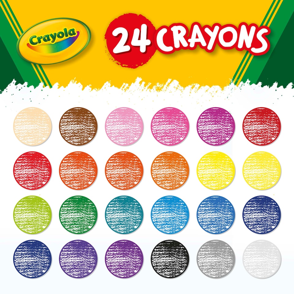 image 1 of Crayola Crayons 24 Pack