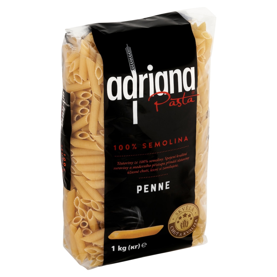 Adriana Penne těstoviny semolinové sušené 1kg