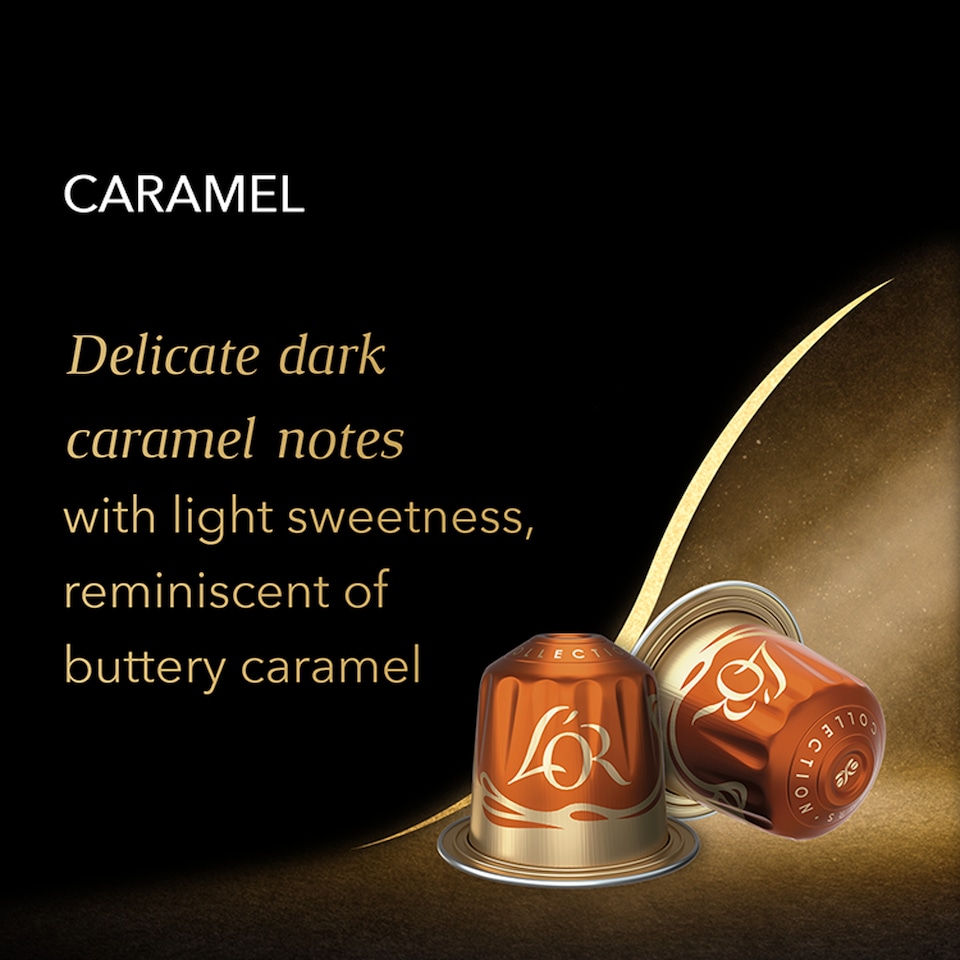 image 1 of L'or. Espresso Caramel Ground Coffee 10 Pack 52G