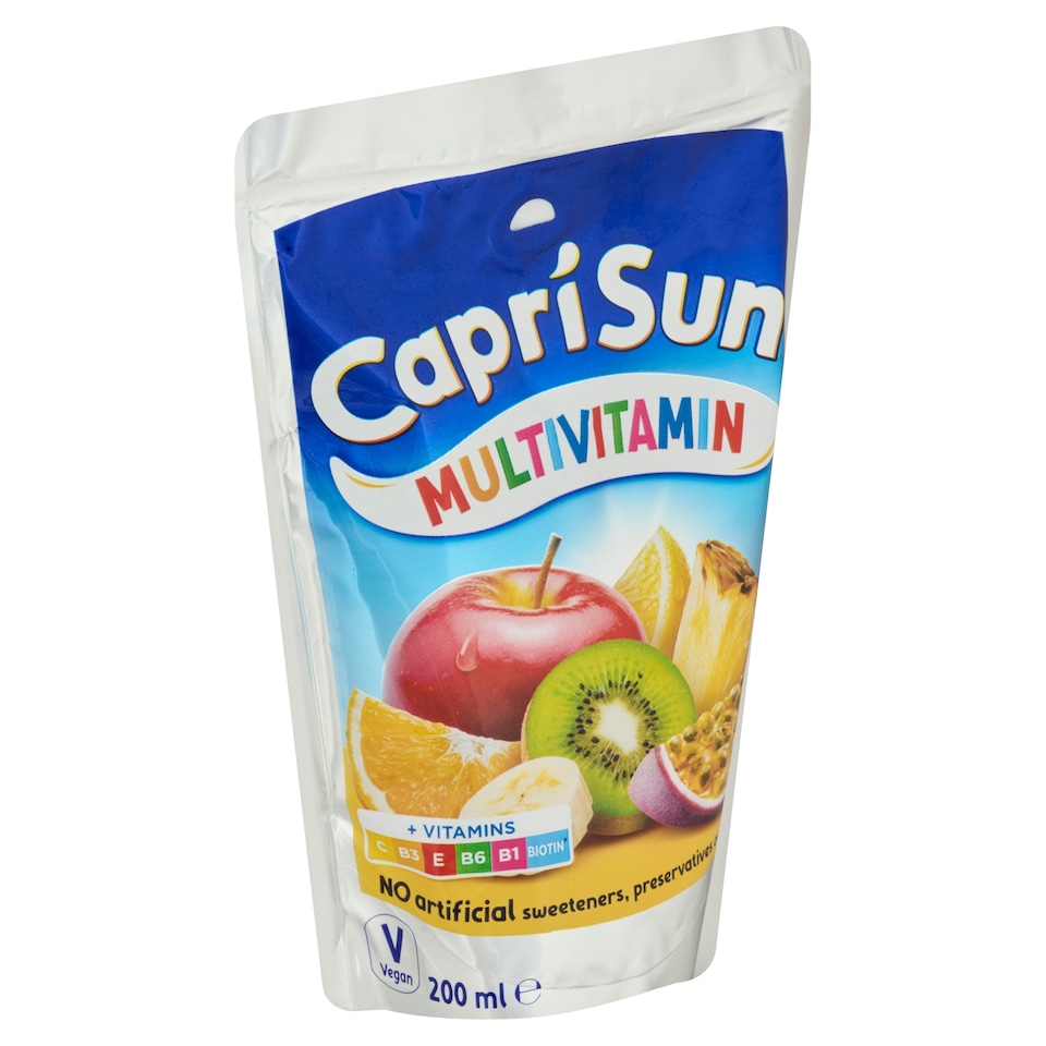 image 1 of Capri-Sun Multivitamin Non-Carbonated Non-Alcoholic Fruit Drink 200ml