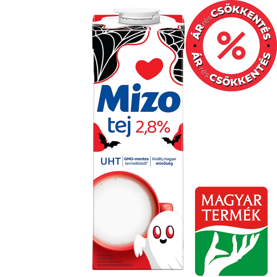 Mizo UHT félzsíros tej 2,8% 1 l