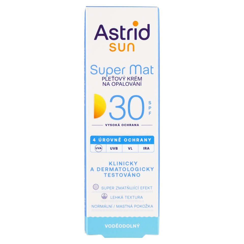 image 1 of Astrid Sun Super Mat Sunscreen SPF 30 50 ml