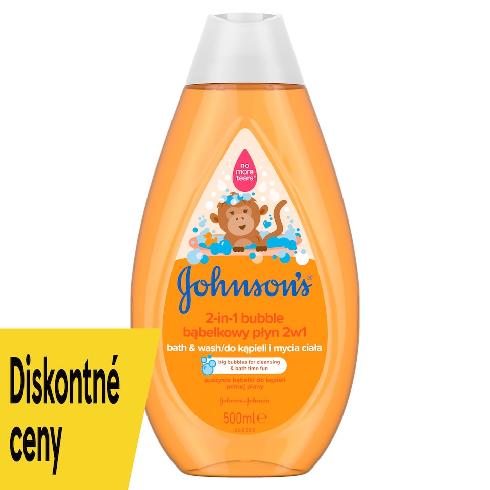 Johnson's Bubble Bath & Wash Gel 2-in-1 500 ml