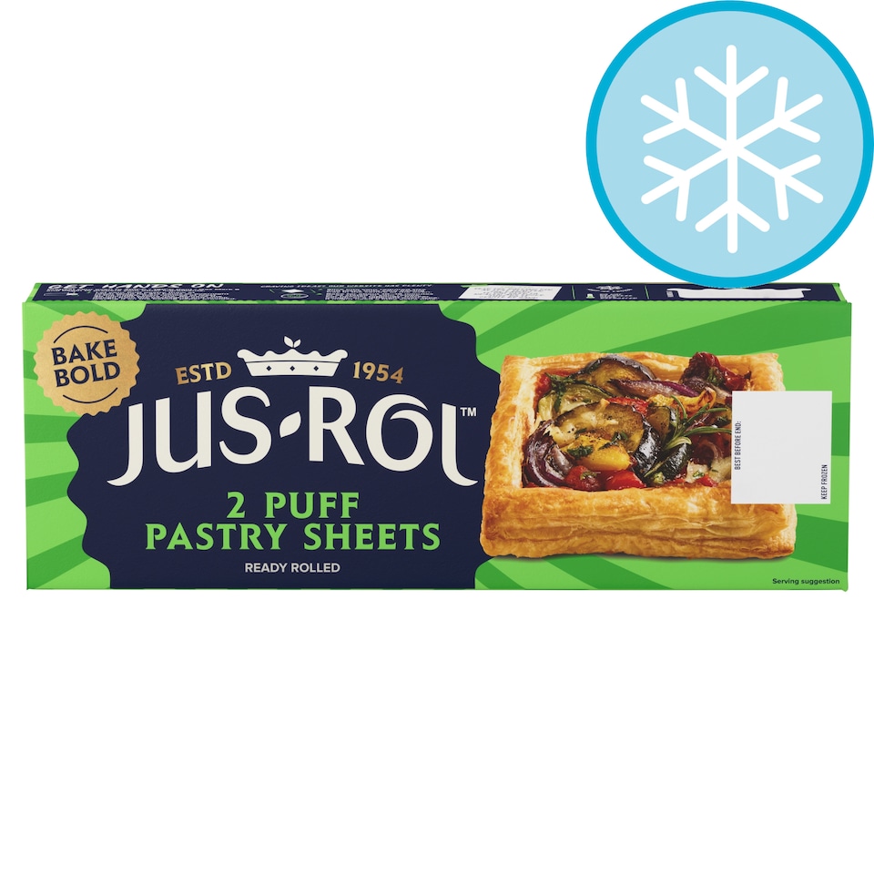 Jus-Rol Ready Rolled Puff Pastry Sheets 2 Pack 640g