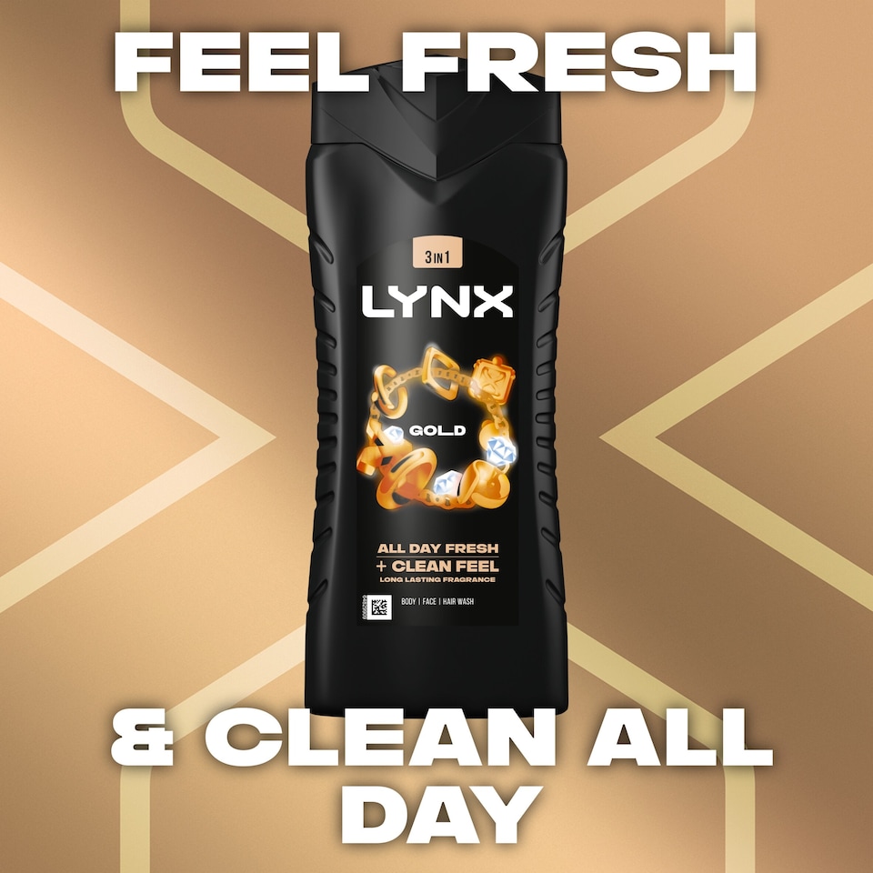 image 1 of Lynx Gold XXL Bodywash Shower Gel 500ml