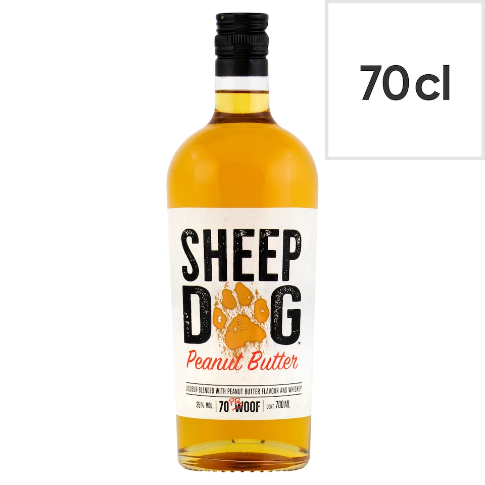 Sheep Dog Peanut Butter Whiskey Liqueur 70Cl