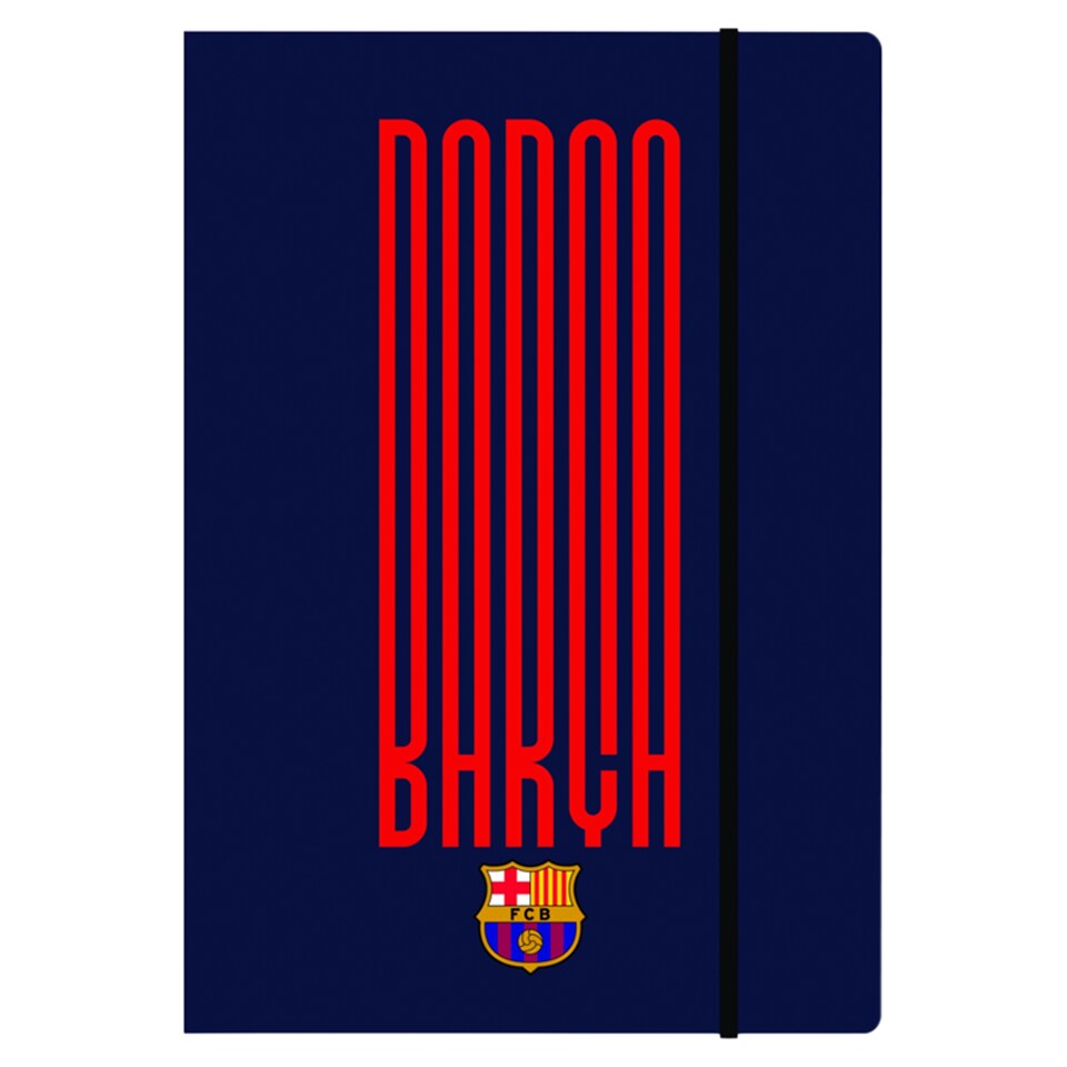 Barcelona Rubber Folder A4