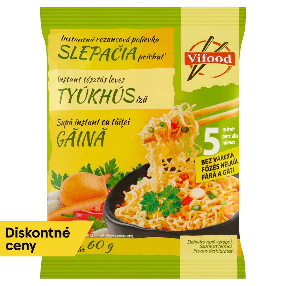 image 1 of Vifood Instant Noodle Soup Chicken Flavor 60 g