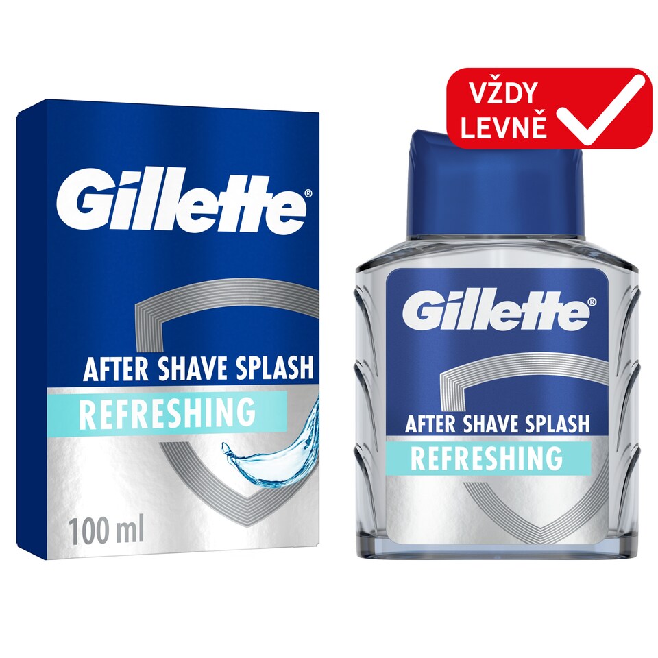 Obrázek 1 pro produkt Gillette Series Voda Po Holení, Osvěžující Vůně, 100ml