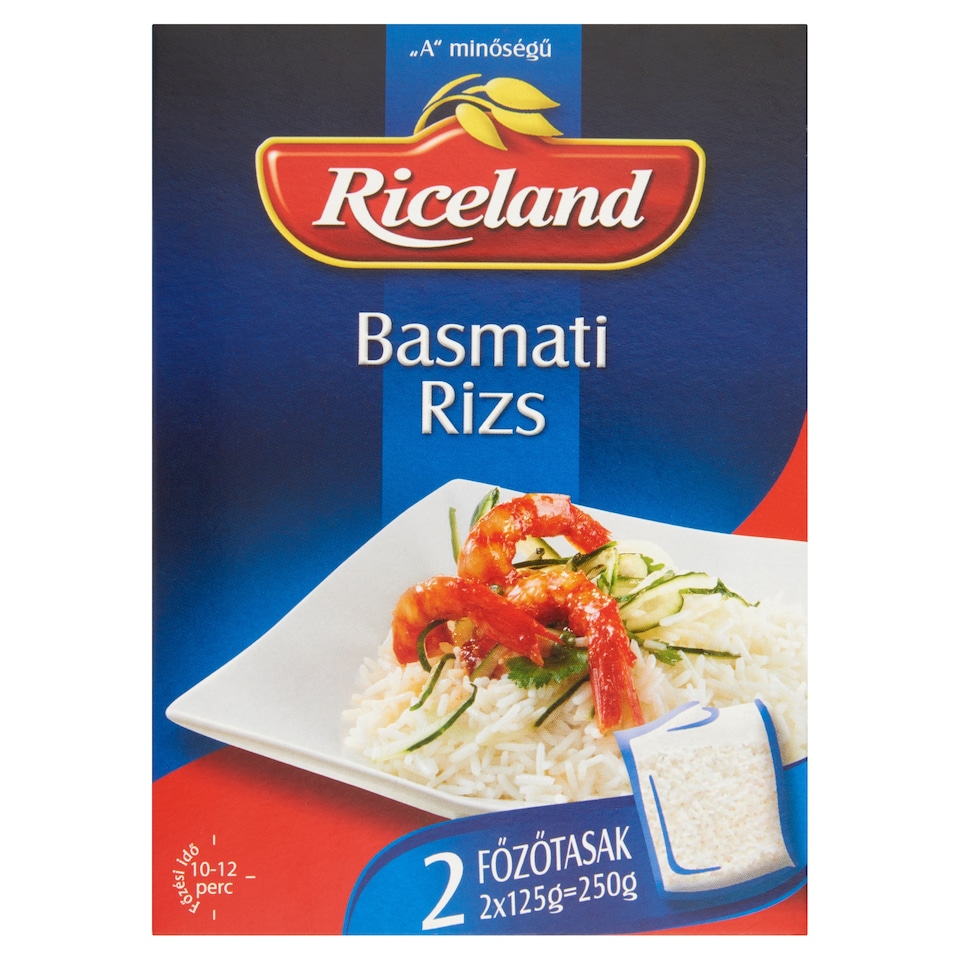 Riceland Basmati rizs 2 x 125 g 1. kép