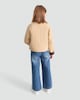 image 4 of F&F Girls Pure Cotton Corduroy Collar Jacket in Brown